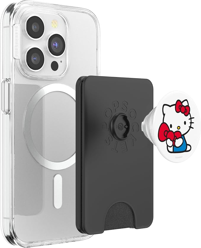 Hello Kitty Classic Bow PopSockets Stand for Smartphones and Tablets PopSockets Adhesive PopGrip