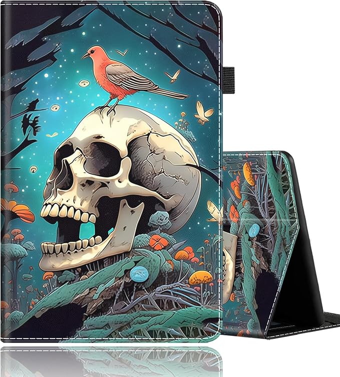 Case Fits All-New Amazon Kindle Fire HD 10 &amp 10 Plus Tablet (13th/11th Generation 2023/2021 Release) 10.1 Durable Shockproof Protective Cover with Auto Wake/Sleep，Black Woman Queen Afro Design