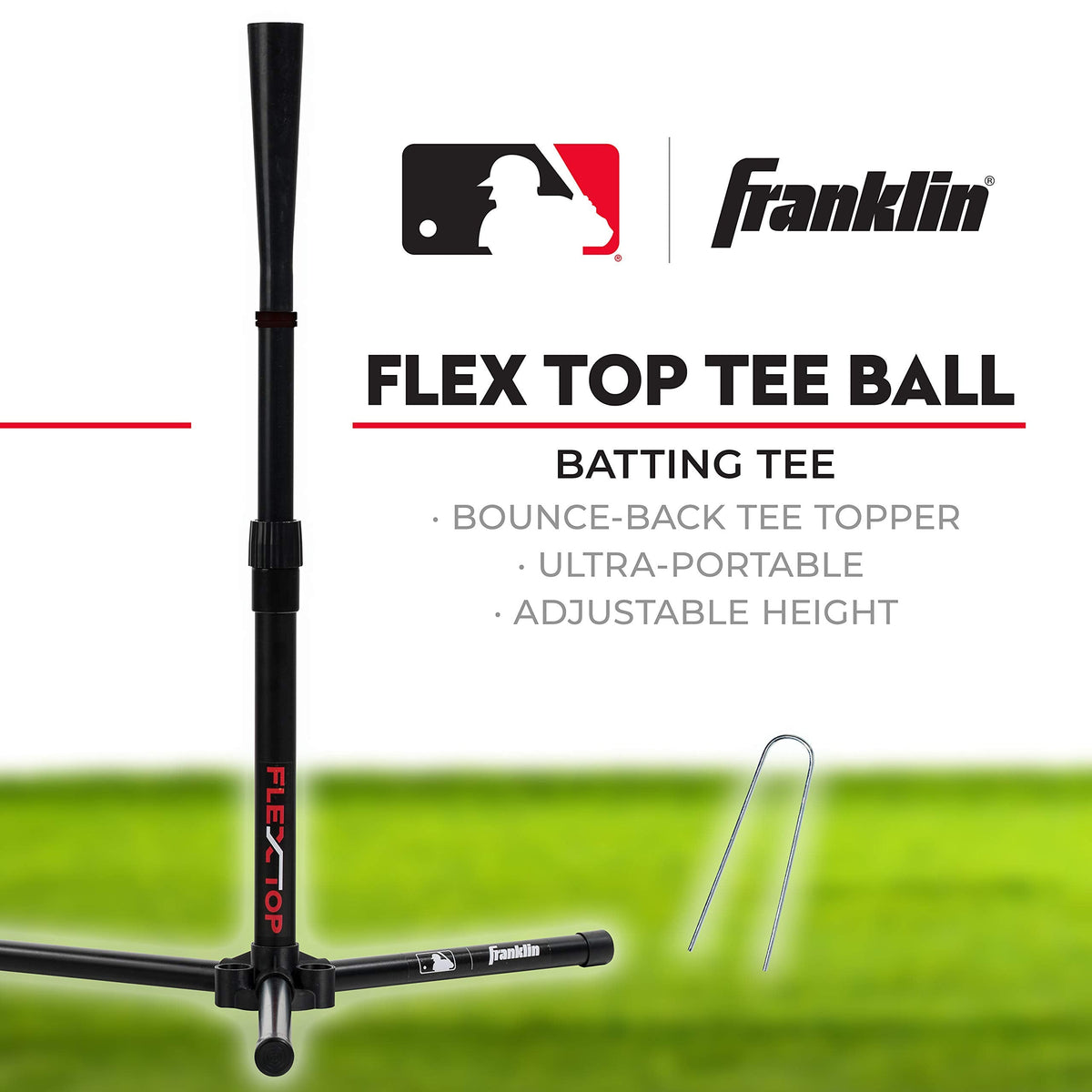 Franklin Sports Tee Ball - Flex Top Tee Ball Batting Tee