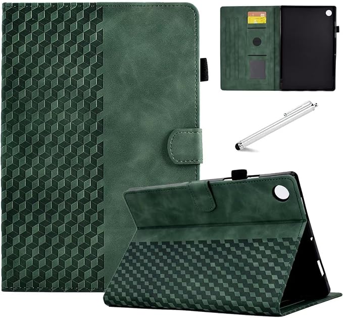 Fancity Case Fits Samsung Galaxy Tab A9/A11 Plus 11” 2025/2023 X210/X216 | Premium PU Leather Cover with Multi-Angles Pencil Holder Smart Wake Sleep for Galaxy Tab A9 A11 Plus X218 Beach