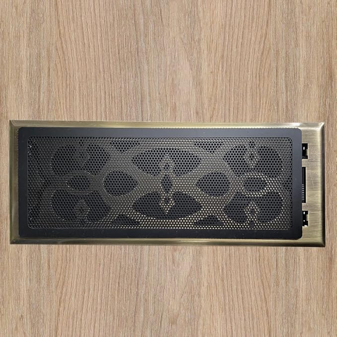 Floor Register Vent Cover- 4"x10" Magnetic Air Vent Screen Mesh Cover