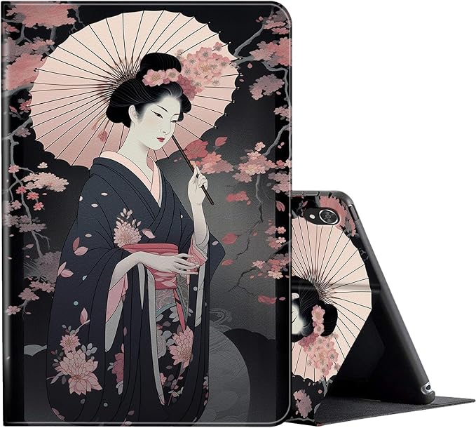 FUYOCWE for iPad Pro 13 Inch Case (M47th Generation2024 Model A2925A2926A3007)PU Leather Slim Folding Stand Case for iPad 13 7th GenAuto Sleep Wake Cover -A Dream Catcher Wolf