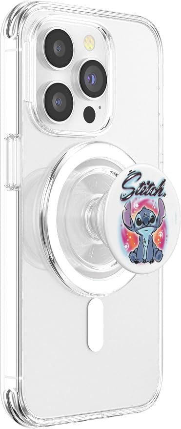 Disney Lilo &amp Stitch Airbrush Portrait PopSockets Adhesive PopGrip
