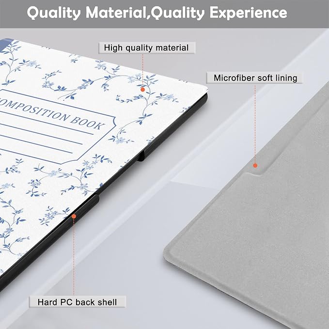 Case for Remarkable 2 Paper Tablet 10.3 2020 ReleasedLightweight and Hard Back Shell Protective Book Folio Cover with Built-in Pen HolderComes with Remarkable 2 Pen Tips.
