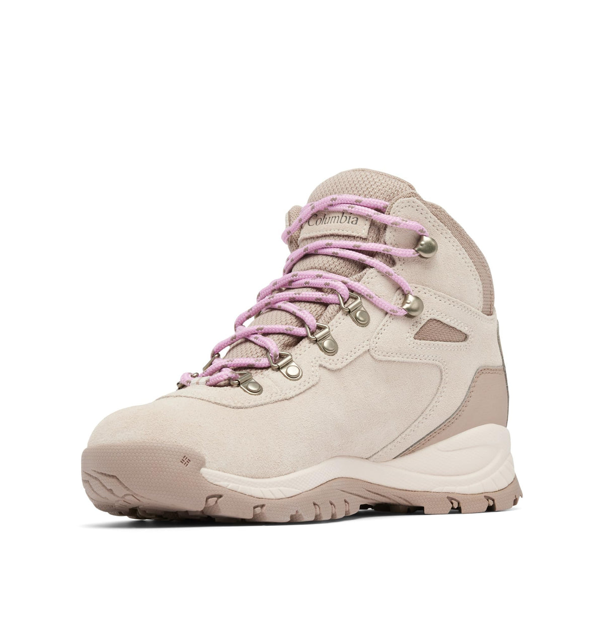Columbia Womens Newton Ridge Plus Waterproof Amped, Dark Stone/Cosmos, 9 Wide