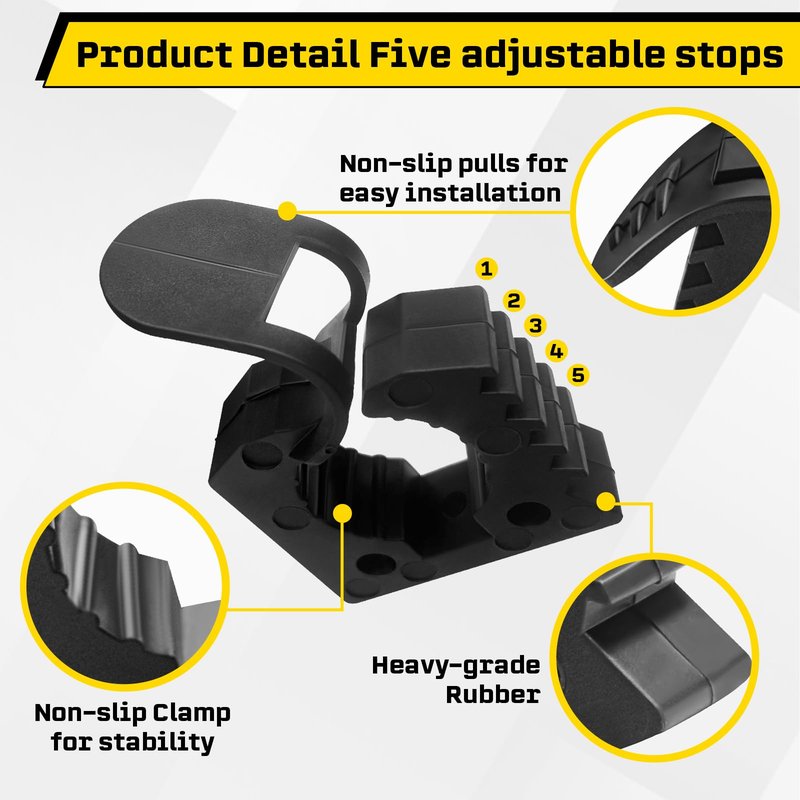 2-Pack Quick-Release Rubber Clamp with Roll Bar Clamps Mounting Brackets for 1" 1.5" 1.75",Rubber Mount Clamps for 1-1/7'' to 1-3/7'' Diameter in Diameter Tools for ATV UTV Truck Snowmobile Golf Cart