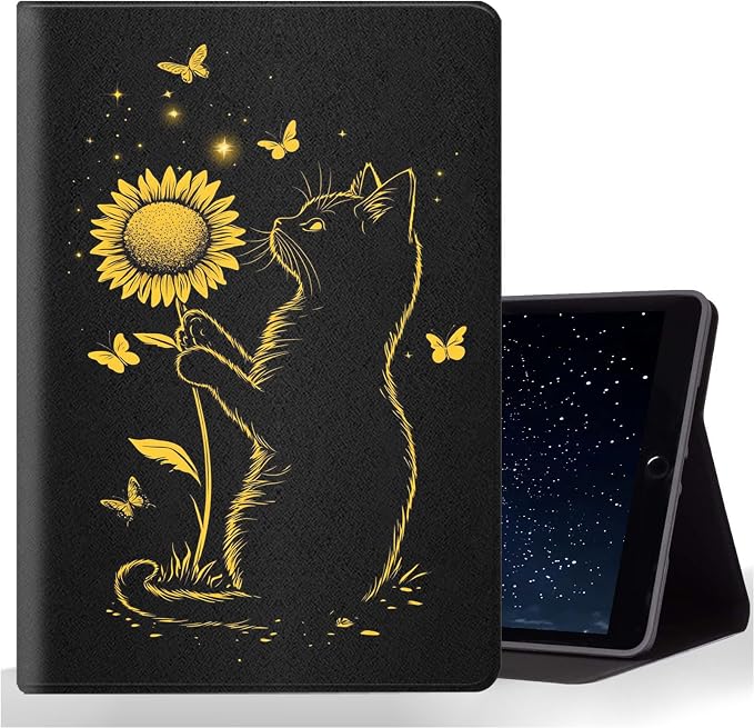 Tablet Case for 6 All-New Kindle (11th Generation2024/2022 Release)Shockproof Protective Cover with StandAuto Wake/SleepAmerican Flag Deer