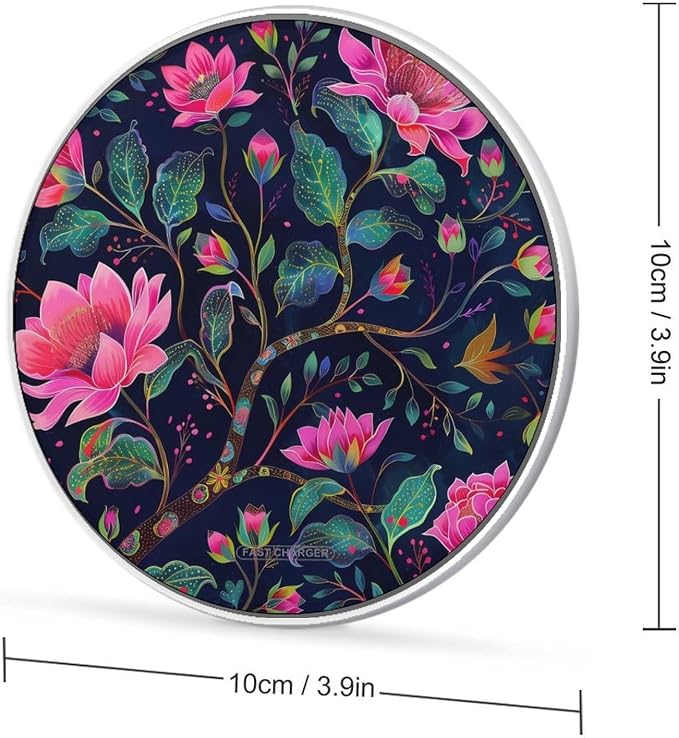 William Morris Wireless Charger Portable Charging Pad | LightweightAll Smartphone