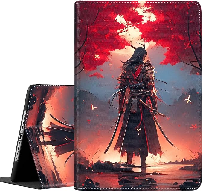 Case for New iPad (A16) 11th Generation 11 Inch 2025for iPad 10th Generation 2022 10.9 Inch Multi-Angle Stand Smart Cover Shockproof with Auto Wake/Sleep Baby Dragon