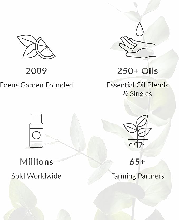 Edens Garden Health & Wellness Essential Oils 6 Set – 100% Pure Therapeutic Grade Aromatherapy Blends - for Natural Sleep, Energy & Immune Support – Undiluted Oil for Diffusers & Home, 10 ml/ 6 Pack