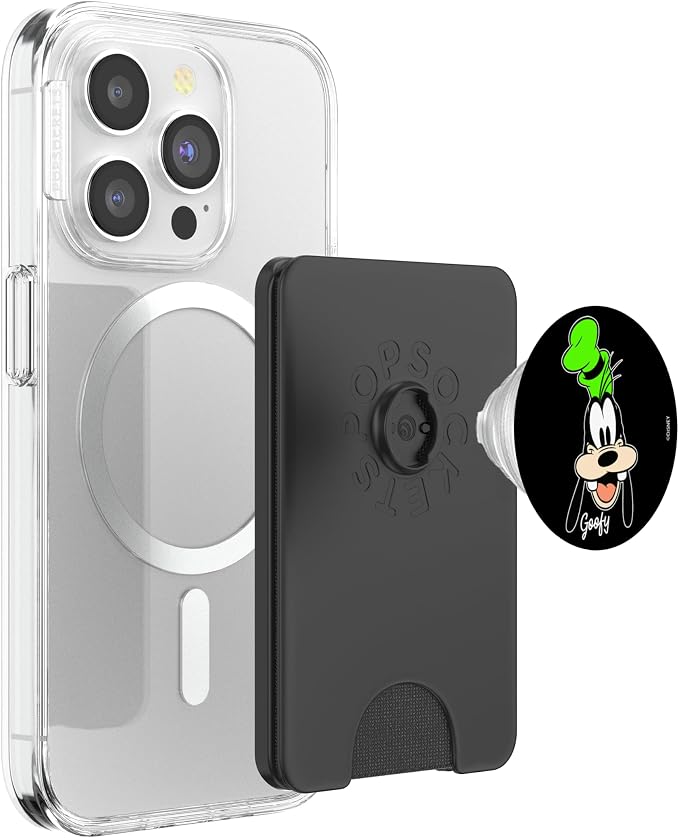 Disney Mickey and Friends Goofy Big Face Signature PopSockets Adhesive PopGrip