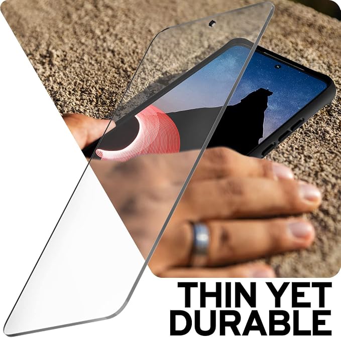 ITSKINS SPECTRUM // GLASS Screen Protector for Motorola ThinkPhone Tempered Glass Screen Protector Easy Installation &amp Set Up Scratch Resistant and Bubble Free - Transparent