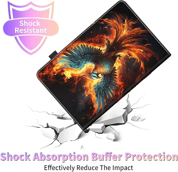 Case for All-New Amazon Kindle Fire HD 8 &amp 8 Plus Tablet (12th Generation/10th Generation 2022/2020 Release) 8 Durable Shockproof Protective Cover，Pug Weightlifting