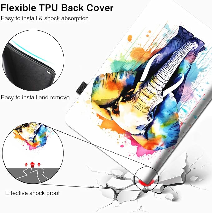 Case for Amazon Kindle Fire Max 11 Tablet (13th Generation 2023 Release) - Slim Fit Standing Cover with Auto Sleep/Wake for All-New Fire 11 Max Tablet，Enchanted Forest 2