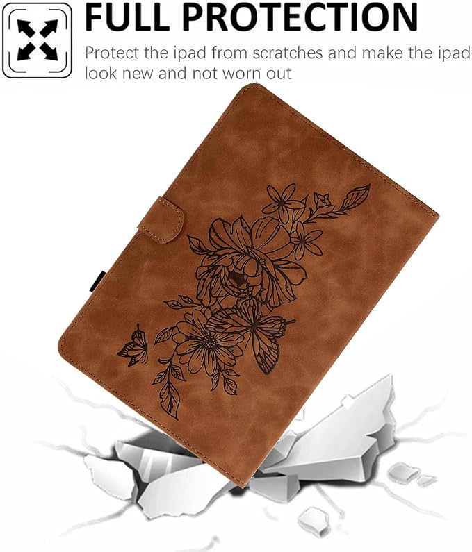 Case for Galaxy Tab A11+ Plus 2026/ A9 Plus 2024 11-Inch Funut PU Leather Folio Cover Multi-Angle Stand with Auto Wake/Sleep Case for Samsung Galaxy Tab A9 Plus/A9+ Tablet Bird