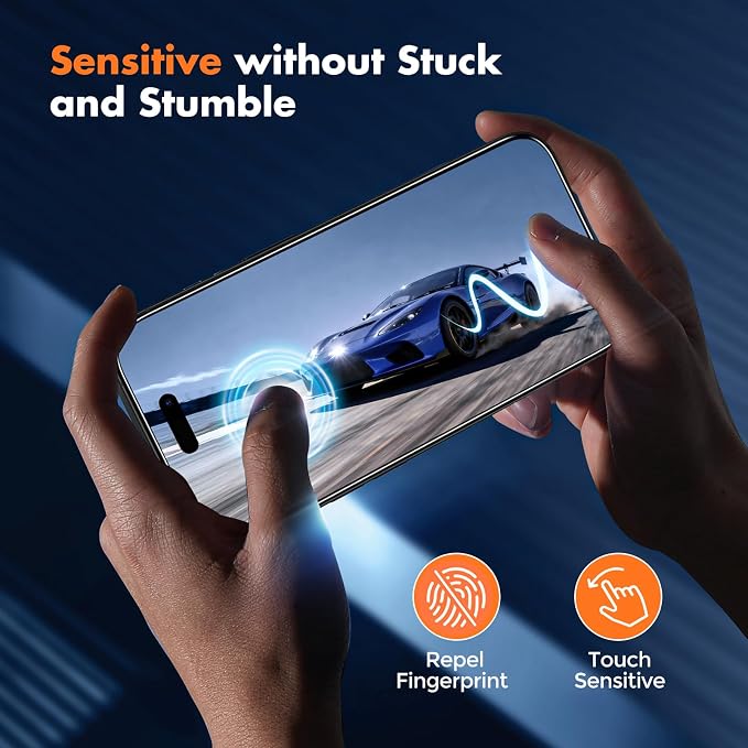 UNBREAKcable 3-Pack Screen Protector for iPhone 15 Double Shatterproof Tempered Glass [Easy Installation Frame] [99.99% HD Clear] [9H Hardness] [Full Coverage] [Case Friendly] for Apple 15 6.1 inch