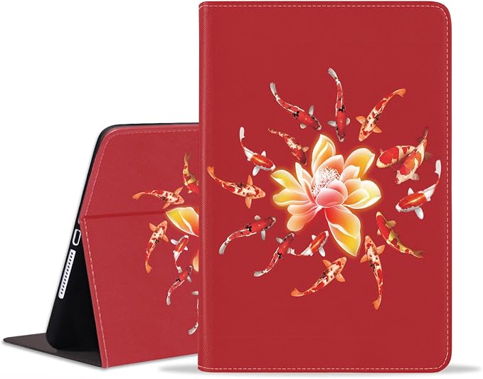 Case for Samsung Galaxy Tab S10 Lite 10.9/ S10 FE 10.9/ S9 FE 10.9/ S9 11 Slim PU Leather Stand Folio Cover with Auto Sleep Wake American Flag