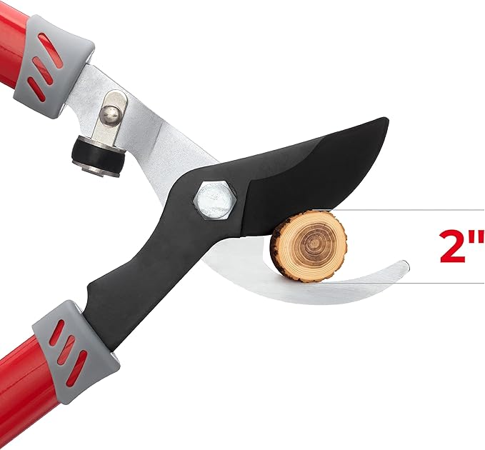 INTERTOOL Bypass Loppers 29" Tree Branch Cutter - Trimmer Pruner for Shrubs & Branches with 2 inch Cutting Capacity - Gardening, Landscaping, Shaping - Long Ergonomic Handles FT-1107