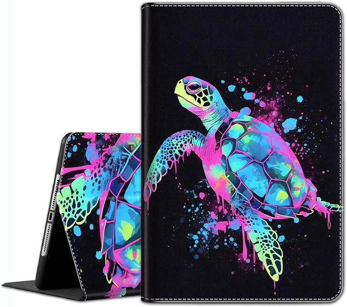 Case for iPad Pro 11 Inch 2022/2021/2020/2018 iPad Air 5th / 4th Gene 10.9 Inch (2022/2020) - Slim Fit Standing Cover with Auto Sleep/Wake，Astronaut Guitar