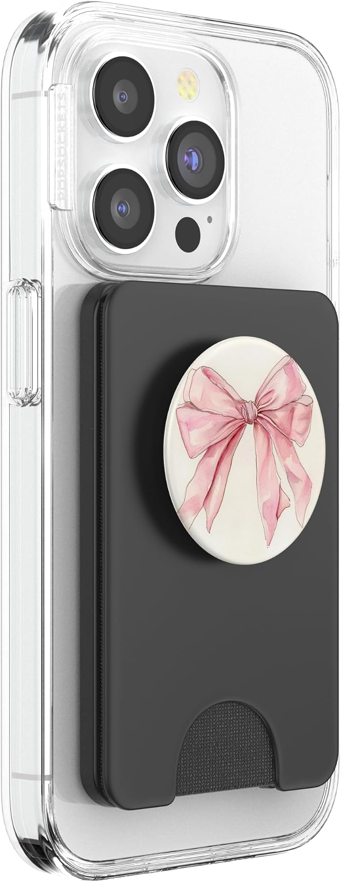 Girly || Bow in Watercolor|| Coquette || Aesthetic Pink Bow PopSockets PopGrip for MagSafe