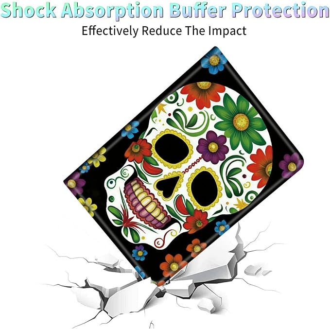 Case for Amazon Kindle Fire Max 11 Tablet (13th Gen 2023 Release) 11 PU Leather Slim Folding Adjustable Stand Smart Cover with Auto Wake/Sleep for Fire 11 Max TabletArt Skull
