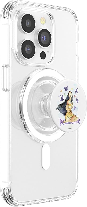 Disney Pocahontas &amp Birds Watercolor Art PopSockets Adhesive PopGrip