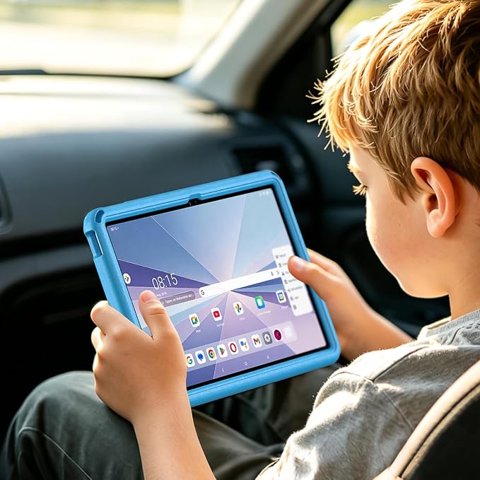 Kids Case for Lenovo IdeaTab11 2025/K11 Gen 2TB-336ZU/FU | Made of non-toxic odorless EVA materialStrong drop resistance，360 degree rotating support，Suitable for children's learning