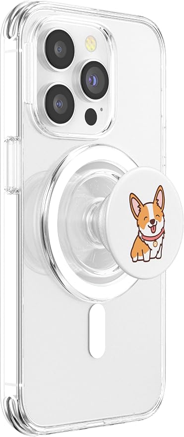 Adorable Sweet Corgi Dog For Boys and Girls PopSockets Adhesive PopGrip
