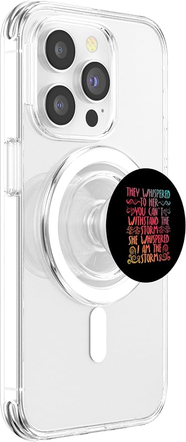 They Whispered to Her You Can't with Stand The Storm PopSockets Adhesive PopGrip