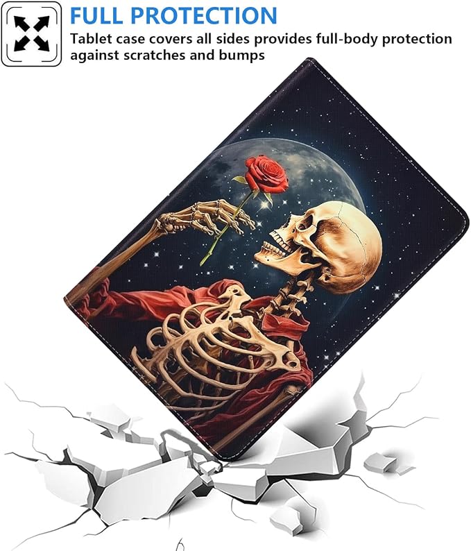 Case for iPad 6th/5th Generation (2018 2017 Model 9.7 Inch) iPad Air 2/Air 1 (9.7 Inch) Slim PU Leather Stand Folio Cover with Auto Wake Sleep African Woman Wolf
