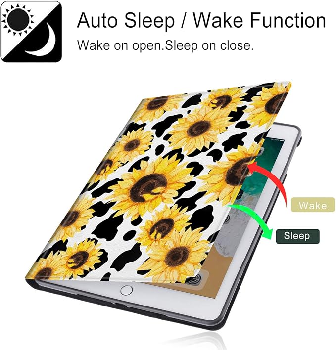 for All-New Fire HD 10 Tablet Case (13th Generation 10.1 inch 2023 Release) with Adjustable Stand &amp Auto Wake/Sleep Feature Smart Protect Cover Case - American Flag