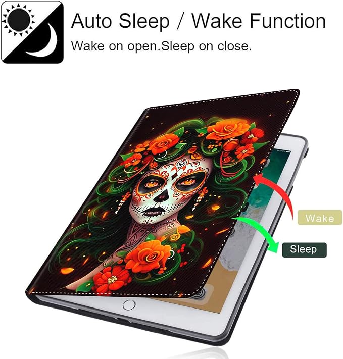 Case for iPad Pro 11 Inch 2022/2021/2020 (4th/3rd/2nd Gen) for iPad Air 5th / 4th Generation 10.9 Inch (2022/2020) Durable Shockproof Protective Cover，Black Woman Queen Afro Design