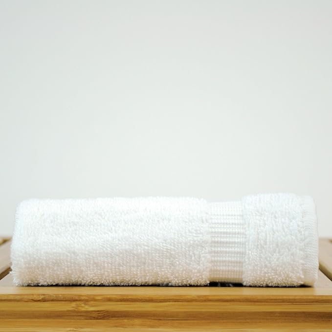 Luxury Hotel & Spa Collection Highly Absorbent, Quick Dry 100% Turkish Cotton 700 GSM, Eco Friendly Towel, for Bathroom Dobby Border Soft Bath Towel Set 27 X 54 -Mix Color, Bath Towels - Set of 4