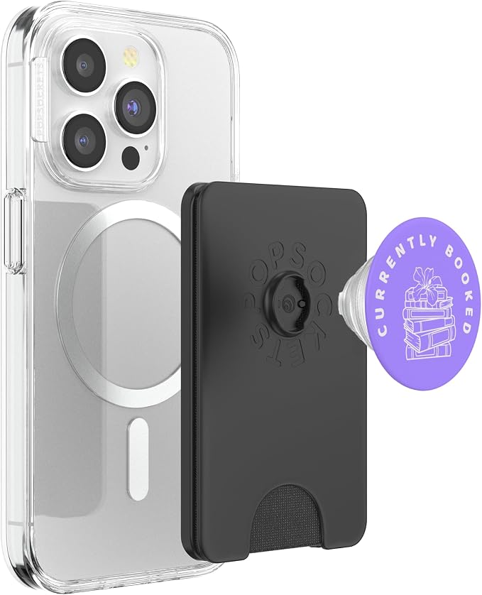 PopSockets Bookish Phone Grip &amp Stand - Currently Booked PopSockets PopGrip for MagSafe