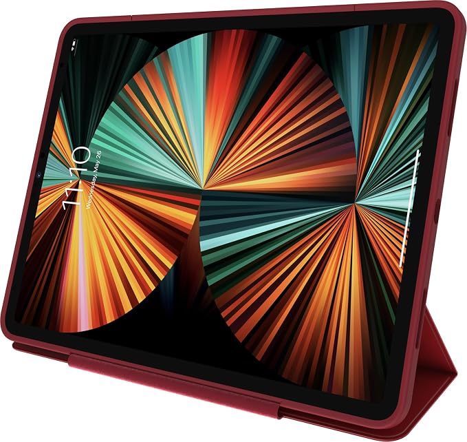 OtterBox - Symmetry 360 Case for 12.9 iPad Pro Folio | Scratch-Resistant Folio Case Adjustable Stand Slim And Sleek Design Full Front And Back Coverage Drop Protection