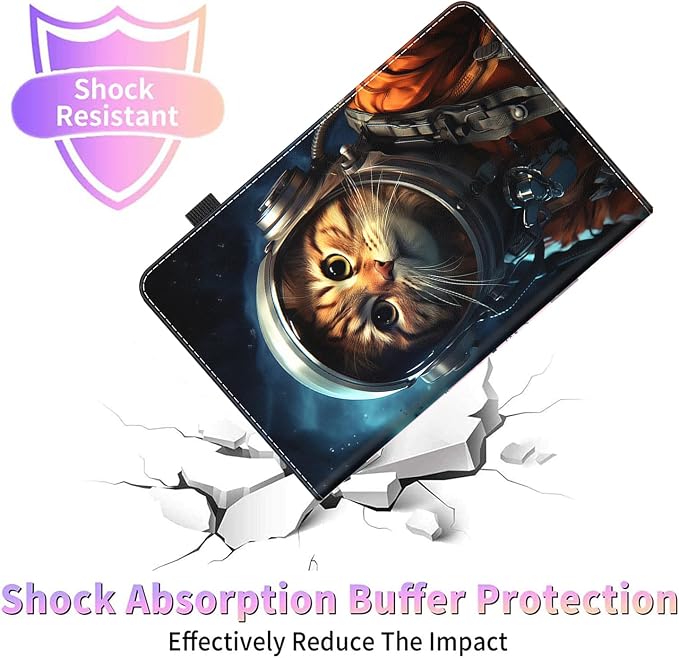 Case for All-New Amazon Kindle Fire HD 8 &amp 8 Plus Tablet (12th Generation/10th Generation 2022/2020 Release) 8 Durable Shockproof Protective Cover，Pug Weightlifting