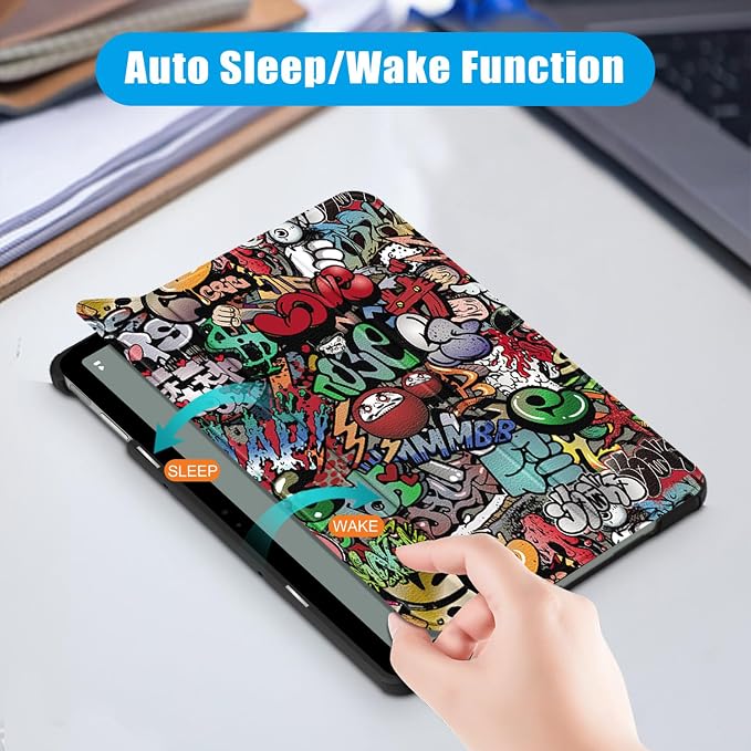 Case for Google Pixel Tablet 11inch 2023 Release Folio Slim Cover Lightweight Hard Shell Protective Case with Multi-Angle StandBlack