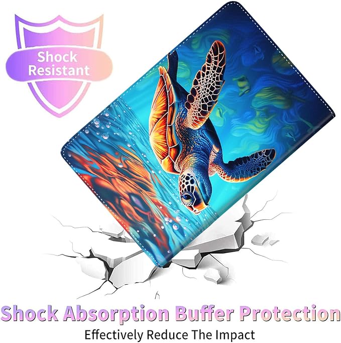 Case for Samsung Galaxy Tab S10 FE Plus 5G Multi-Angle Stand Smart Cover Shockproof with Auto Wake/Sleep for Galaxy Tab S10 FE+ 13.1 Inch (SM-X620/SM-X626B) 2025 Magic Mushrooms Fungus