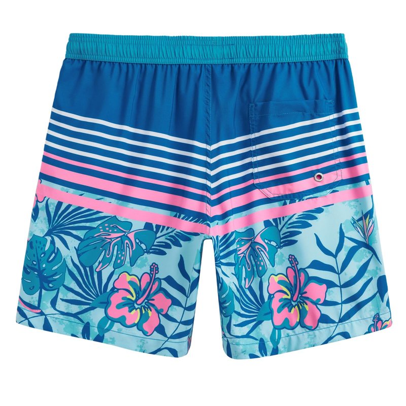 maamgic Mens Swim Trunks Quick Dry Swim Shorts with Mesh Lining Funny Swimwear Bathing Suits 7inch Blue Shutters Small