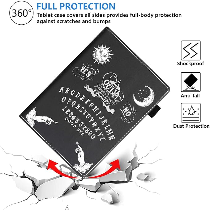 Case for Amazon Kindle Fire HD 10 &amp Fire HD 10 Plus Tablet (11th Generation 2021 Release) Premium PU Leather Stand Cover with Smart Auto Wake American Flag Deer