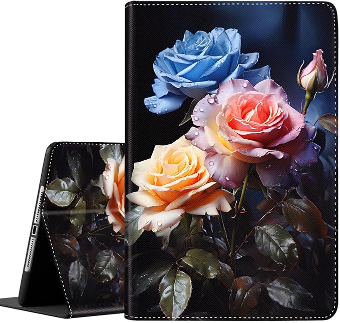 Case for New iPad (A16) 11th Generation 11 Inch 2025for iPad 10th Generation 2022 10.9 Inch Multi-Angle Stand Smart Cover Shockproof with Auto Wake/Sleep Baby Dragon