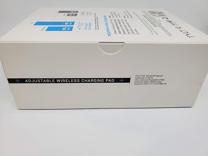 TYLT Twisty 360 Wireless Charger | Qi Charger Made for Apple iPhone Samsung and Other QI Enabled Devices | Black WIRELSS Charger | QI Wireless Charger