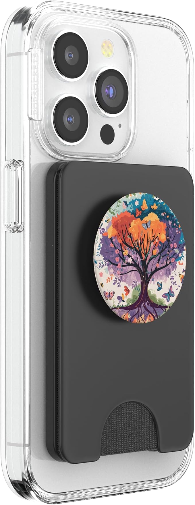 Vibrant Tree of Life | Colorful Watercolor Design PopSockets PopWallet for MagSafe