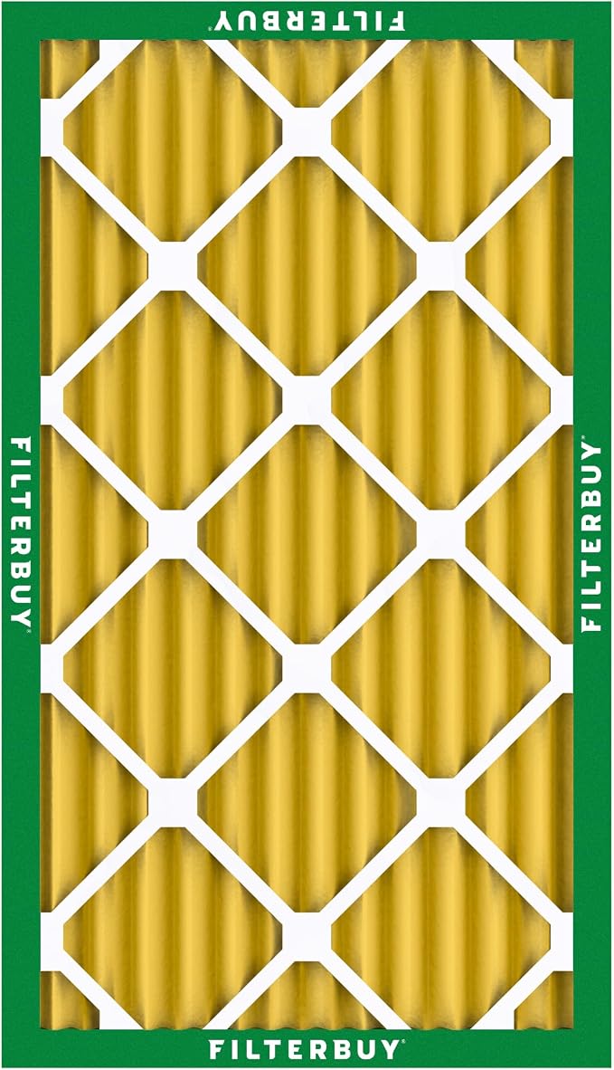 Filterbuy 14x24x2 Air Filter MERV 11 Superior Pet & Allergy Defense,