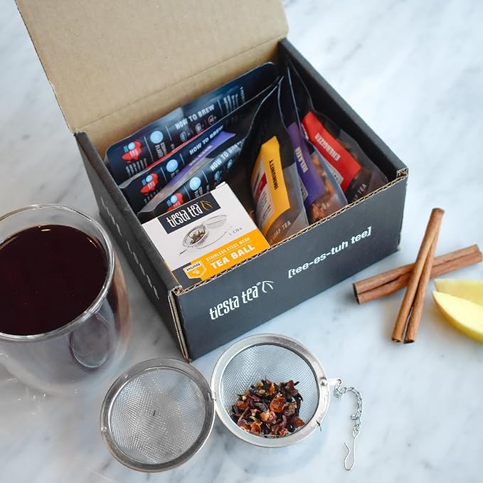 Tiesta Tea - Love & Warmth Loose Leaf Tea Gift Set, Loose Leaf