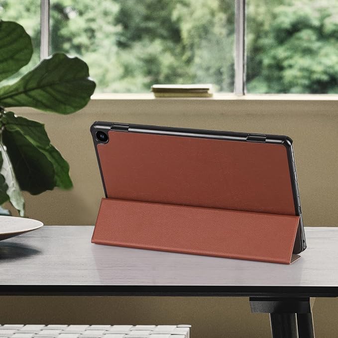 Case for FM 11 (13th Gen 2023) Multi-Angle Stand with Flexible Fixation Auto Wake/Sleep TPU Material (Brown)