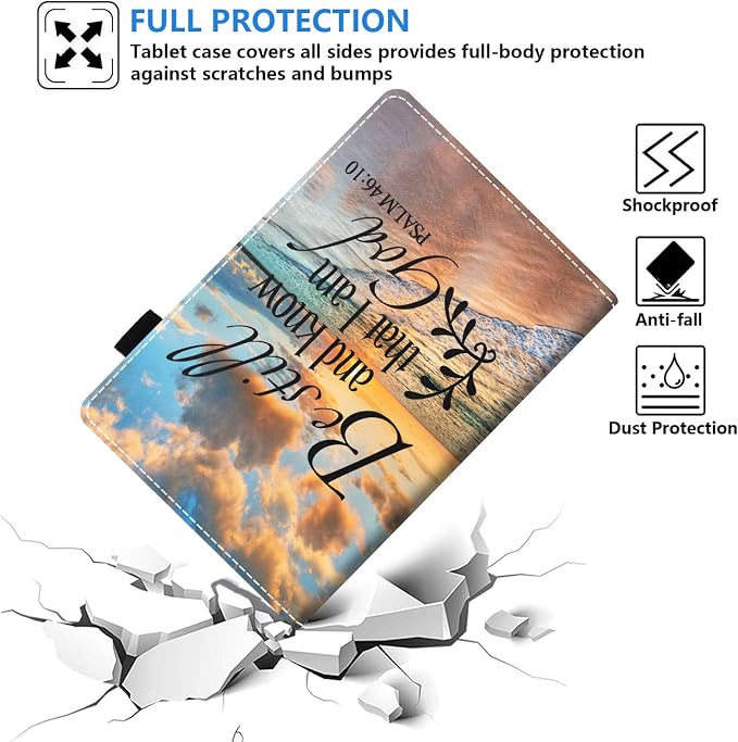 Case for Amazon Fire HD 8/HD 8 Plus Tablet (8 12th/10th Generation 2024/2022/2020 Release) Slim PU Leather Stand Folio Cover with Auto Wake Sleep African Woman Wolf