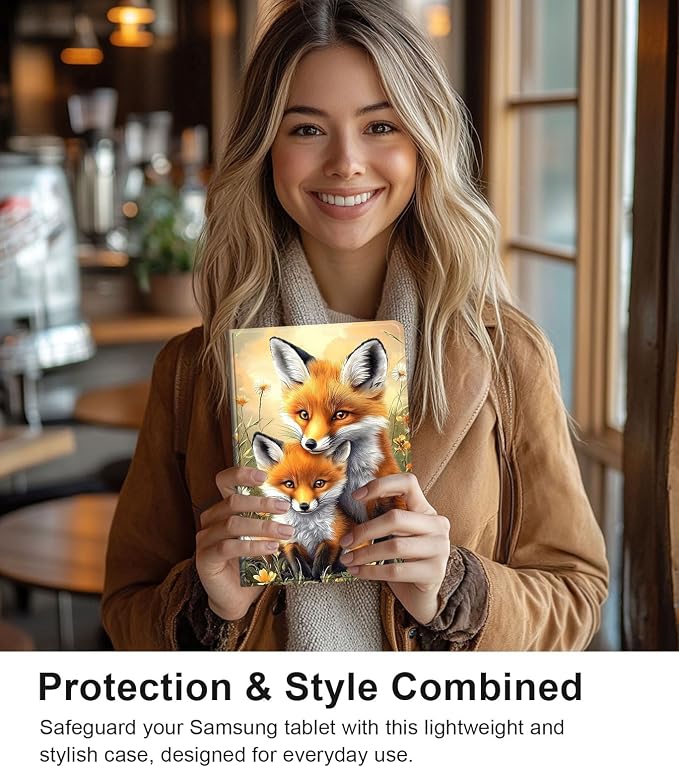 Case for Samsung Galaxy Tab A11 Plus 2026 &amp Galaxy Tab A9+ 11 Slim Smart Stand Cover with Auto Wake/Sleep Shockproof Protective Shell for Work &amp School Astronaut