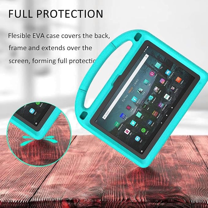 Kids Case for New 10-inch Tablet 2023 Lightweight Shockproof Kids Friendly Full Cover with Handle Kickstand