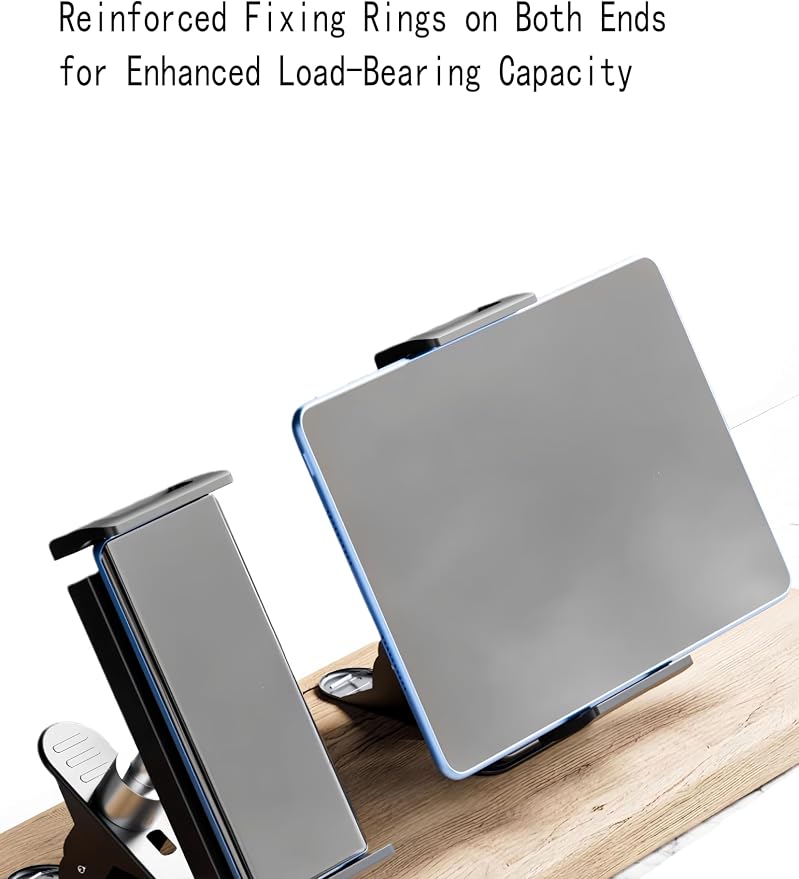 360-Degree Rotating Drawing Stand Adjustable Tablet and Phone Holder Mount for Artists Black Professional Sketching and Tracing Support